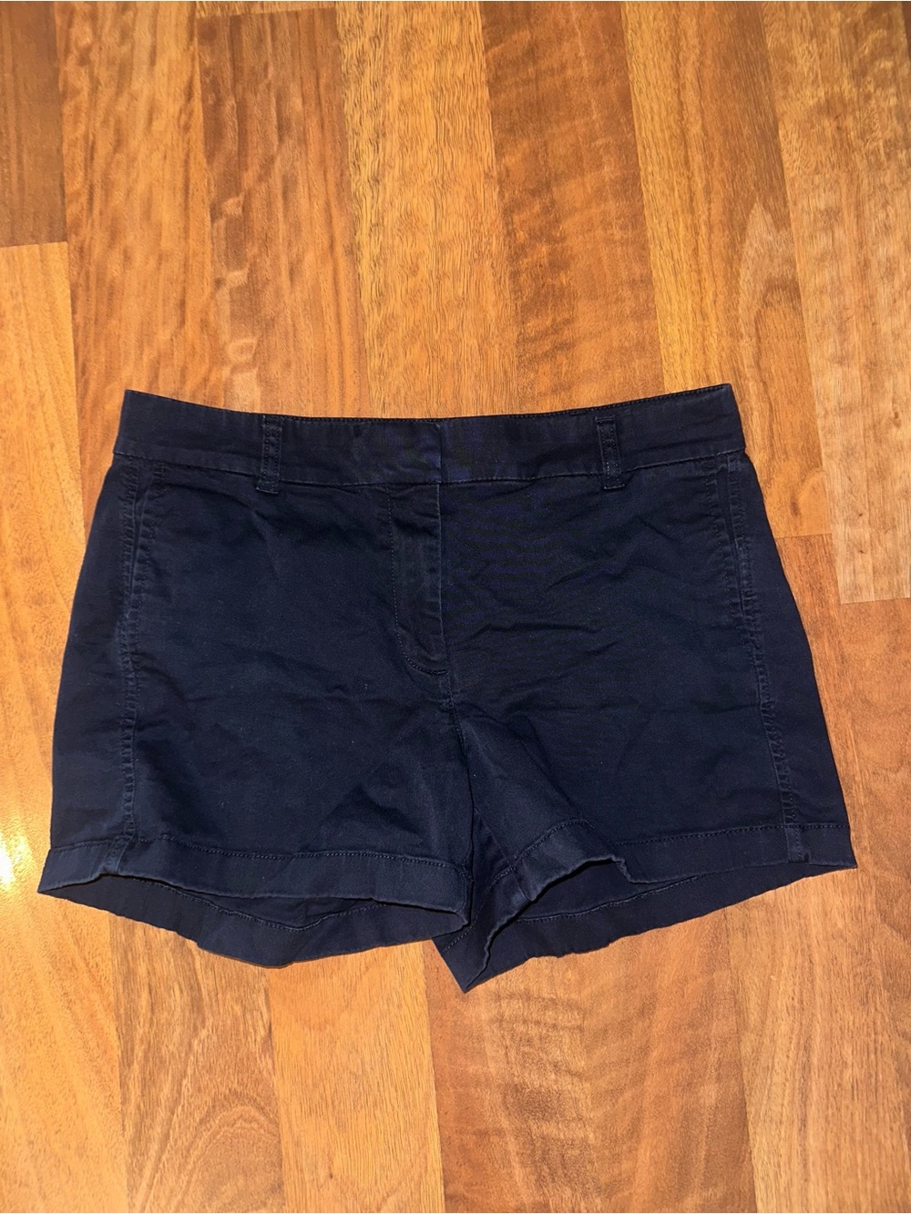 J. Crew Dark Navy Chino Shorts